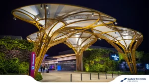 หลังคาผ้าใบแรงดึงสูง