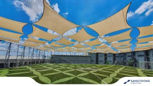 หลังคาผ้าใบแรงดึงสูง