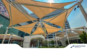 หลังคาผ้าใบแรงดึงสูง