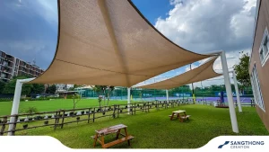 หลังคาผ้าใบแรงดึงสูง