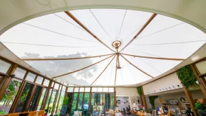 หลังคาผ้าใบแรงดึงสูง