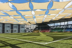 หลังคาผ้าใบแรงดึงสูง Coolaroo