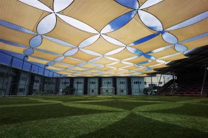 หลังคาผ้าใบแรงดึงสูง Coolaroo