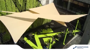 หลังคาผ้าใบแรงดึงสูง