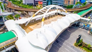 หลังคาผ้าใบแรงดึงสูง