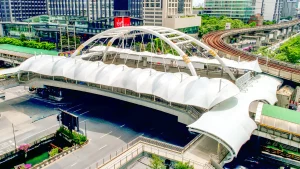 หลังคาผ้าใบแรงดึงสูง