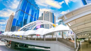 หลังคาผ้าใบแรงดึงสูง