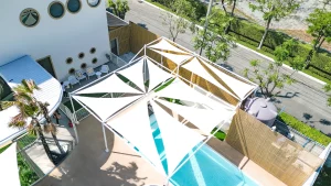 หลังคาผ้าใบแรงดึงสูง