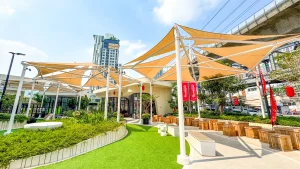 หลังคาผ้าใบแรงดึงสูง