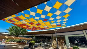 หลังคาผ้าใบแรงดึงสูง