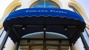 กันสาดผ้าใบทรงยุโรป