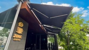 กันสาดพับเก็บได้แบบกล่องมิดชิด