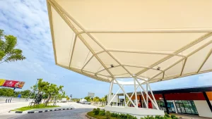 หลังคาผ้าใบแรงดึงสูง