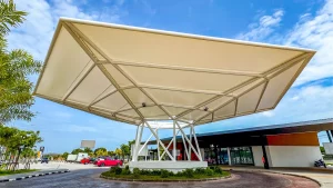 หลังคาผ้าใบแรงดึงสูง