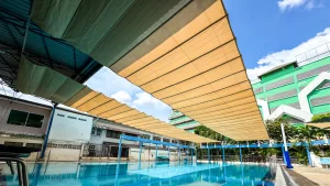 หลังคาผ้าใบเปิด-ปิดได้