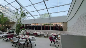 หลังคาผ้าใบเปิดปิดได้