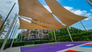 หลังคาผ้าใบแรงดึงสูง