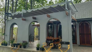 หลังคาผ้าใบเปิดปิดได้