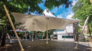 หลังคาผ้าใบแรงดึงสูง