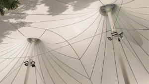 หลังคาผ้าใบแรงดึงสูง