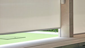 ม่านม่วนแนวดิ่งระบบ ซิป